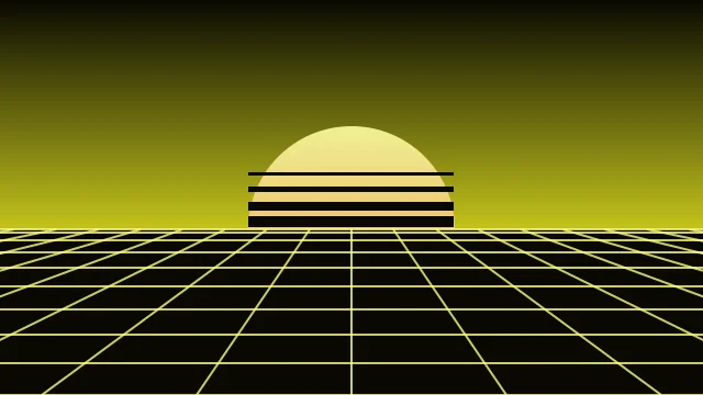 Yellow 500 vaporwave desktop wallpaper — free 4K yellow 500 wallpaper 3840x2160
