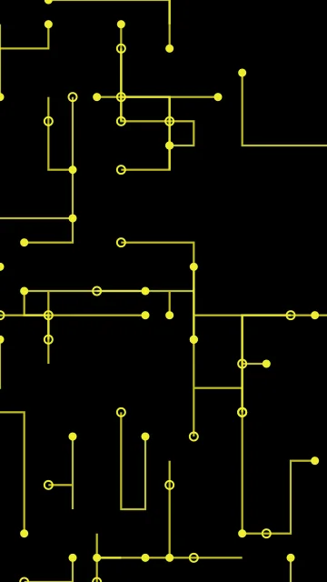 Yellow 600 circuit phone wallpaper — free HD yellow 600 mobile wallpaper 1080x1920