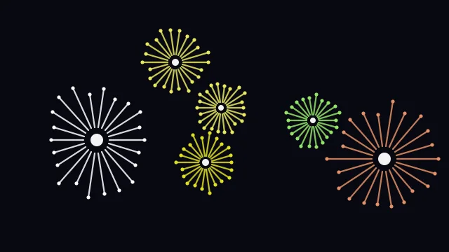 Yellow 600 fireworks desktop wallpaper — free 4K yellow 600 wallpaper 3840x2160