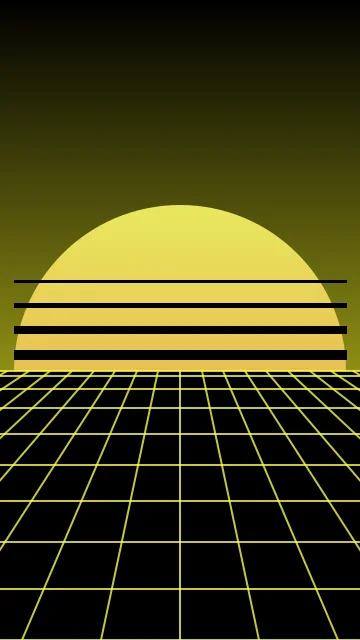 Yellow 600 vaporwave phone wallpaper — free HD yellow 600 mobile wallpaper 1080x1920