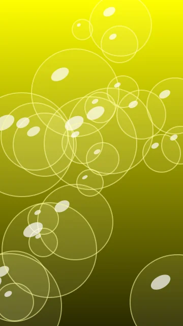 Yellow bubbles phone wallpaper — free HD yellow mobile wallpaper 1080x1920