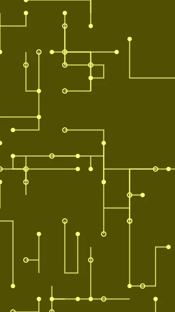 Yellow circuit phone wallpaper — free HD yellow mobile wallpaper 1080x1920