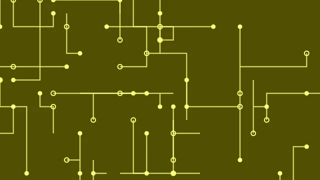 Yellow circuit desktop wallpaper — free 4K yellow wallpaper 3840x2160