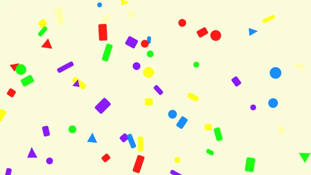 Yellow confetti desktop wallpaper — free 4K yellow wallpaper 3840x2160