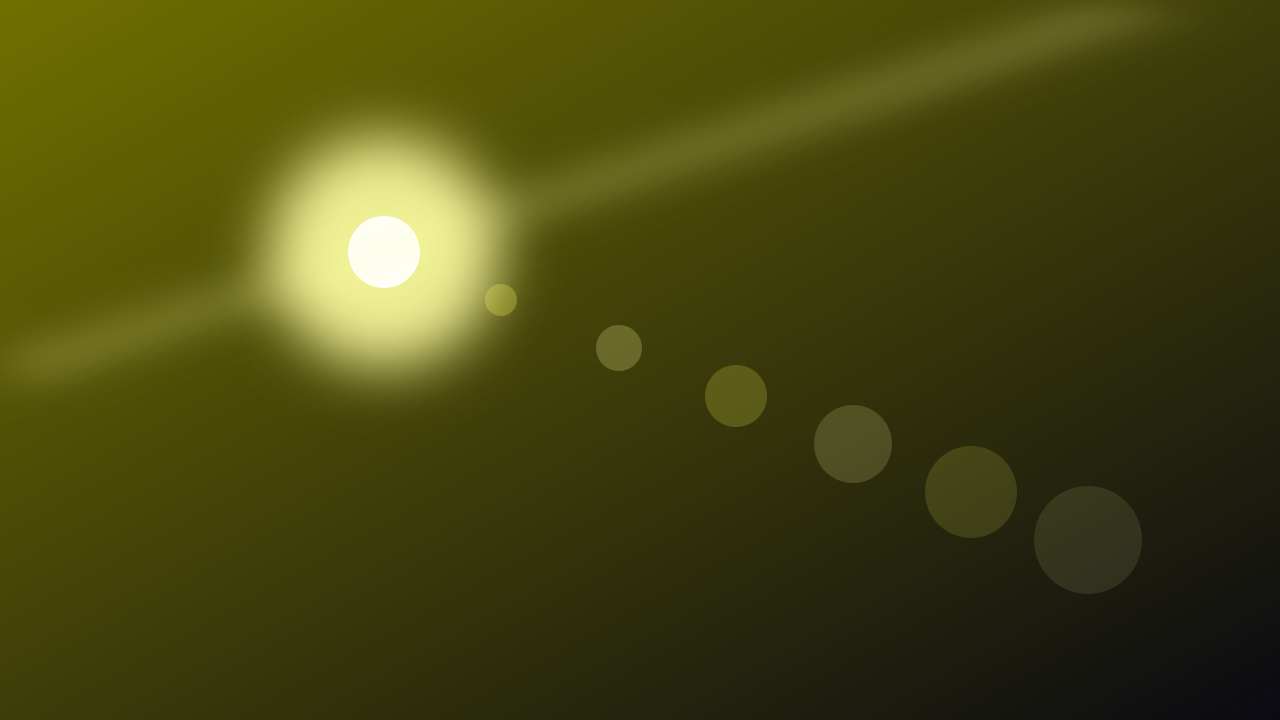 Yellow lens flare background — free HD yellow color wallpaper 1920x1080