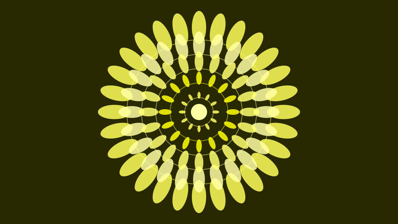 Yellow mandala background — free HD yellow color wallpaper 1920x1080