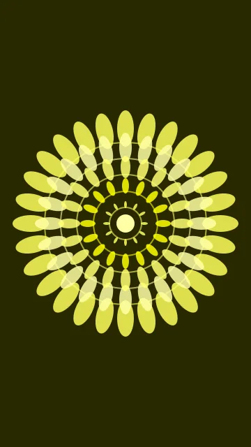 Yellow mandala phone wallpaper — free HD yellow mobile wallpaper 1080x1920