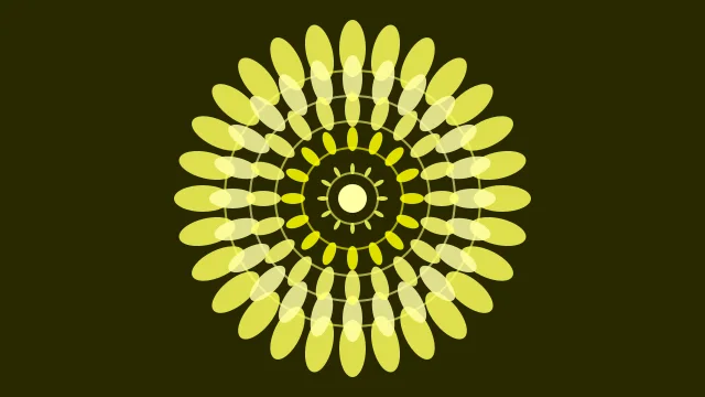 Yellow mandala desktop wallpaper — free 4K yellow wallpaper 3840x2160