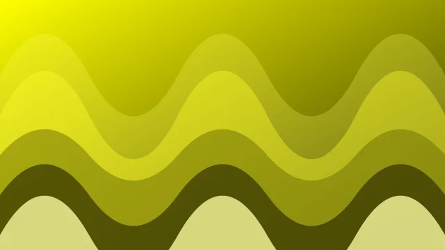 Yellow waves desktop wallpaper — free 4K yellow wallpaper 3840x2160
